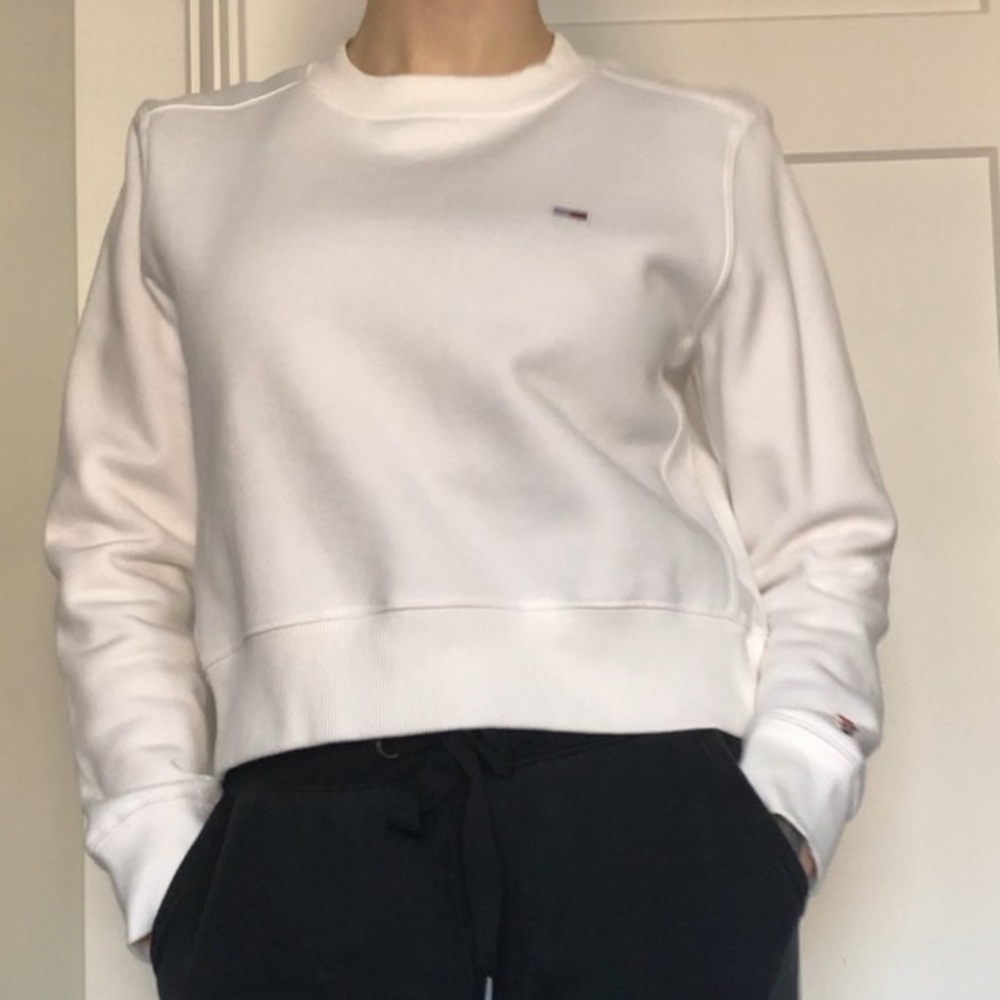 Tommy Jeans Sweatshirt white